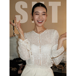 闪亮片外套 仿佛把碎钻穿在身上 SNT 吸引力法则