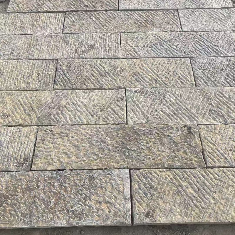 古建仿古做旧青石地铺石踏步