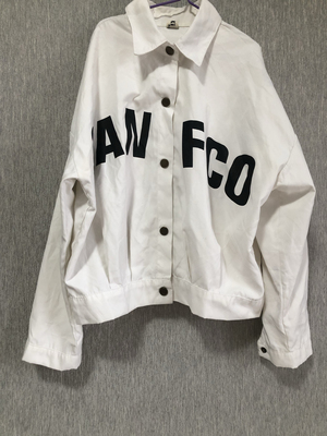 夹克白色短外套便宜出