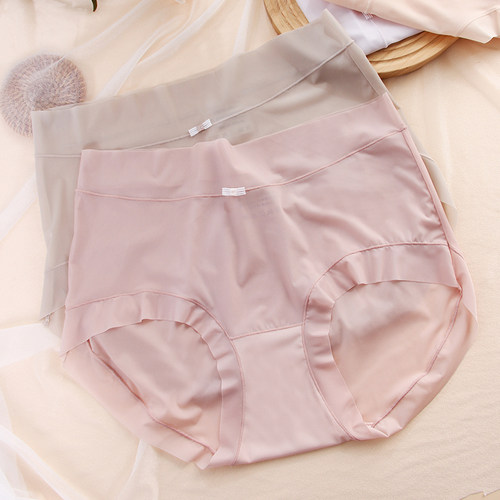 胖MM300斤速干高弹冰丝大码内裤