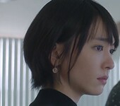 圆片耳环新垣结衣gakki日剧逃避可耻但有用耳夹进口14K注金女个性