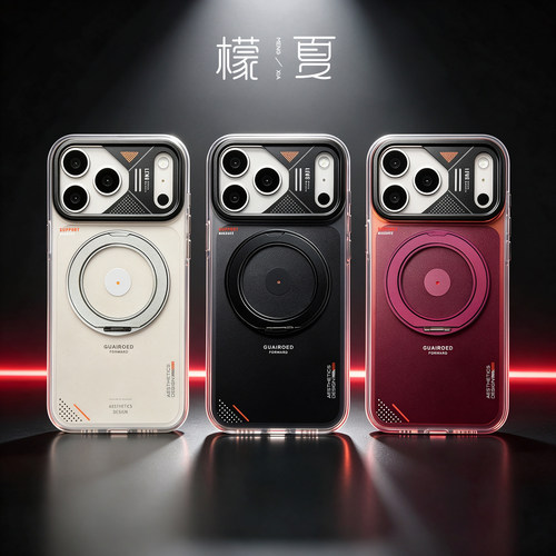 檬夏磁吸适用iPhone手机壳