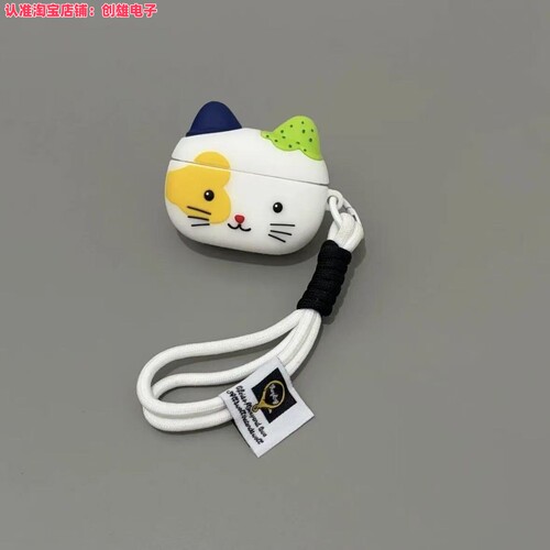 小怪猫咪适用vivotws4保护壳卡通硅胶iqootws5/2/1耳机套hifi防摔