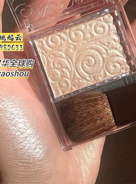 日本CEZANNE倩丽单色高光04粉自然雕花提亮修饰立体珠光01/N1/SP1