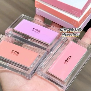 韩国bbia新品单色腮红膏小猴子推荐！提气色自然丝滑修容提亮裸装