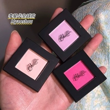 韩国Bbia单色01号腮红淡粉色冷粉色打底色cherry blossom02紫色