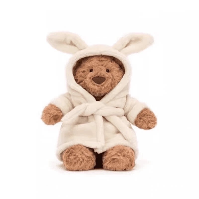 英国Jellycat浴袍巴塞罗熊毛绒玩具泰迪熊玩偶公仔娃娃儿童生日礼