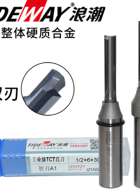 浪潮工业级TCT直刀双刃直口钻孔开槽断料工艺缝小修机2mmTIDEWAY