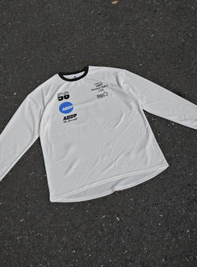 ABDP美式宽松长袖训练服宽松套头圆领运动休闲跑步健身舒适投篮服