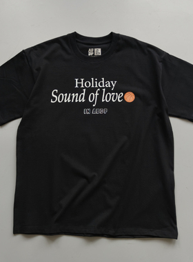 ABDP夏季新款T恤短袖上衣打底小领口棉质街头宽松运动休闲潮流