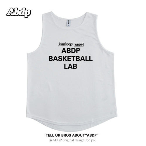ABDP短袖美式宽松运动背心