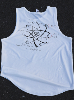 ABDP男士美式运动窄肩背心篮球刺绣宽松运动休闲训练透气投篮服