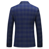 送领带男士商务休闲西服套装三件套礼服套装S-5XL-6027P290，男装西服套装，电商D216