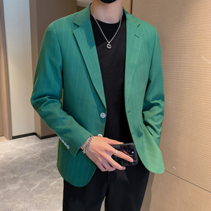 模特图-男士休闲西服韩版修身西装单西外套F6926P165图片