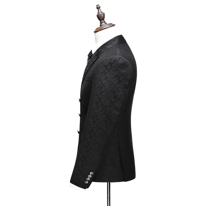 送领带男士商务休闲西服套装三件套礼服套装S-5XL-6026P290,男装西服套装,电商D216