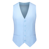 M-6XL外贸西服套装三件套一粒扣松紧腰男士西装7001P190，男装西服套装，电商D216