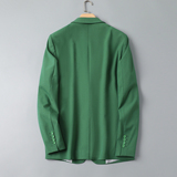 男士休闲西装修身西服套装二件套衣服+裤子LJT6996P240，男装西服套装，电商D216