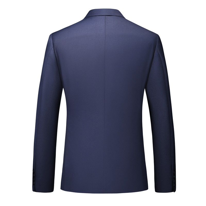 M-6XL外贸西服套装三件套修身一粒扣2边开叉男士西装7001P190,男装西服套装,电商D216