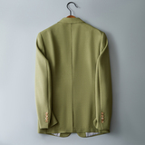 半里布款2025年男士休闲西服修身西装纯色单西外套DX6942P175，男装西服套装，电商D216