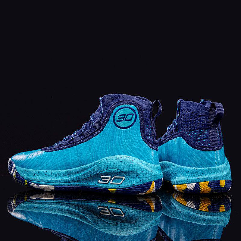 篮球鞋女高帮10代减震运动鞋男鞋9大童代发库里中小学生专业8球鞋