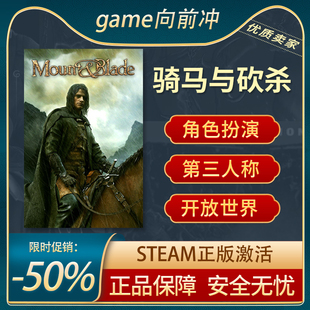 Mount Steam正版 and 开放世界 中文PC Blade 骑马与砍杀