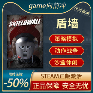 盾墙 Shieldwall STEAM正版PC英文 战争模拟 休闲策略