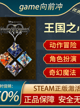 王国之心 KINGDOM HEARTS -HD 1.5+2.5 ReMIX- 动作冒险Steam正版