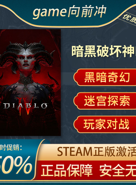 暗黑破坏神IV 暗黑4 STEAM正版 PC中文 Diablo IV 迷宫探索