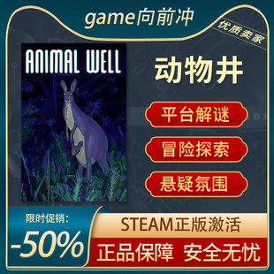 探索冒险 类银河战士恶魔城 WELL 动物井 Steam正版 ANIMAL 中文PC