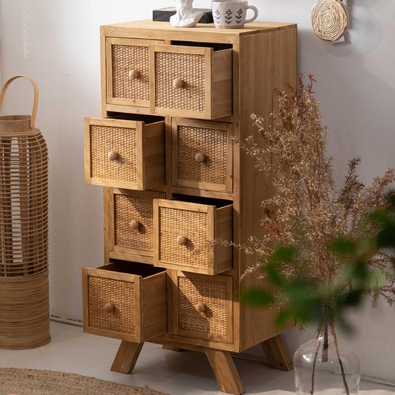 抽屉式收纳柜民宿ins风格