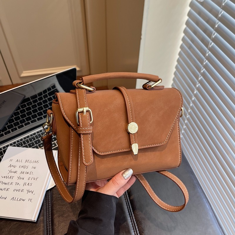 2026新款美拉德风手提包女2026新款复古百搭单肩斜挎小方包高级感,箱包皮具/热销女包/男包,通用款女包,淘宝优惠券,粉丝福利购,淘宝优惠卷