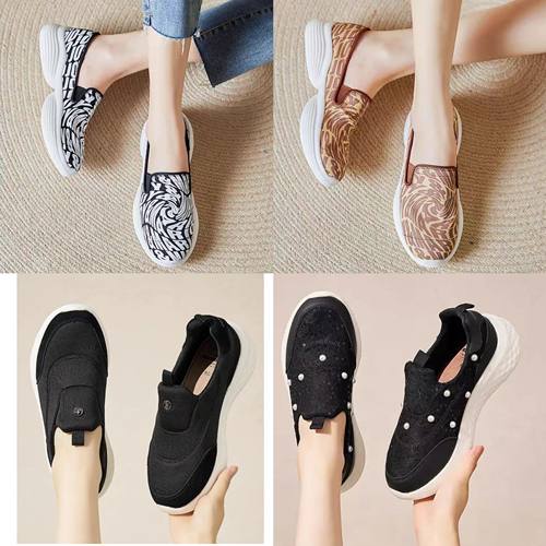 jm快乐玛丽女鞋春夏健步鞋厚底透气厚底超轻运动鞋女休闲潮跑步鞋