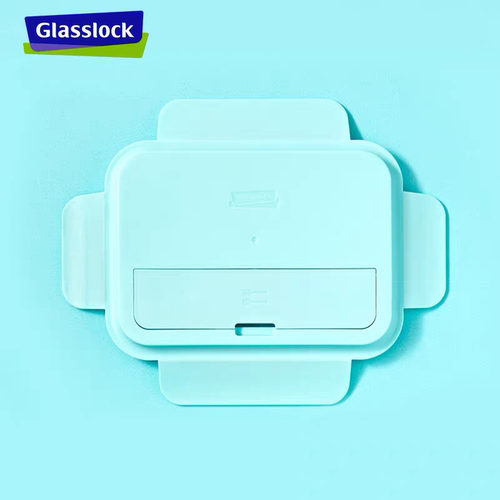 Glasslock韩国进口保鲜盒微波炉便当盒盖冰箱收纳盖子配件带餐具