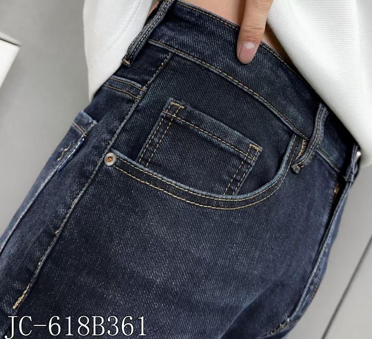 箭车牛仔618B361专柜正品服饰秋冬款男士高腰牛仔裤韩版修身小脚