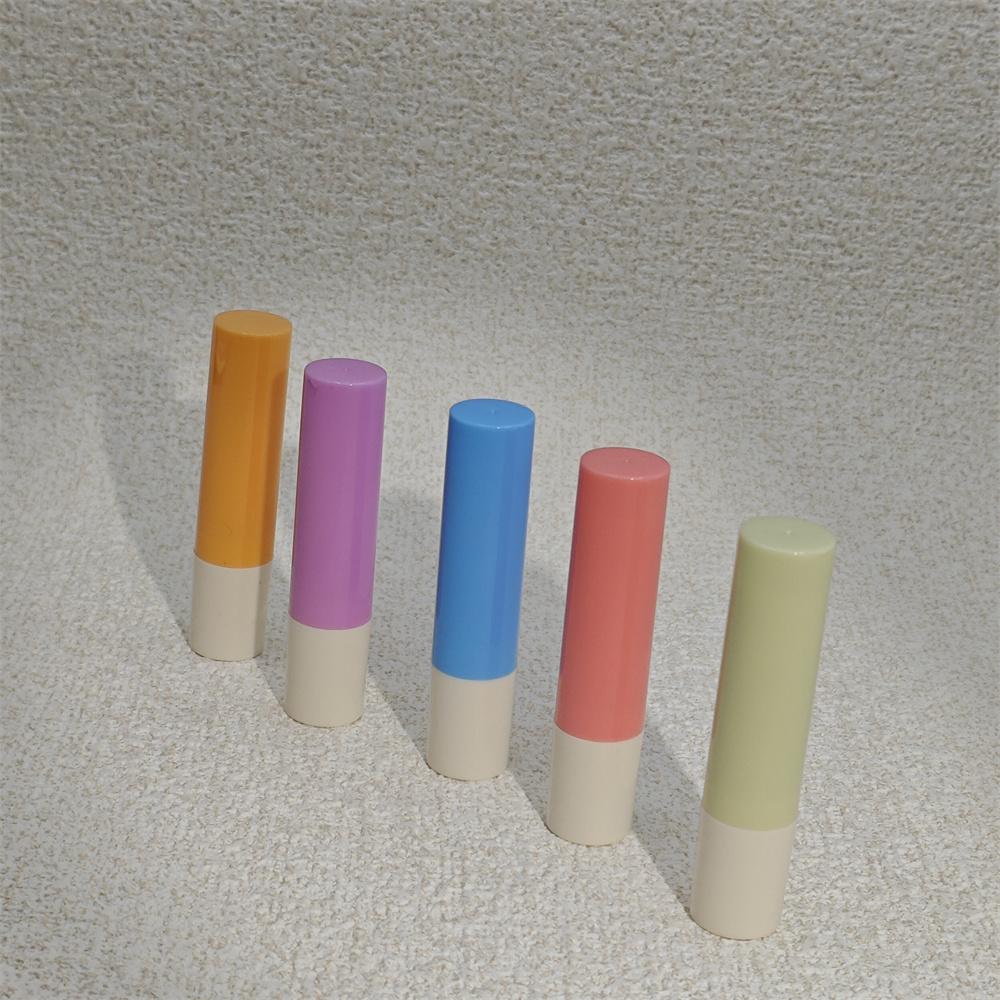 唇膏管直灌式空壳 润唇膏包装 DIY装唇膏的小容器 彩色可爱唇膏管