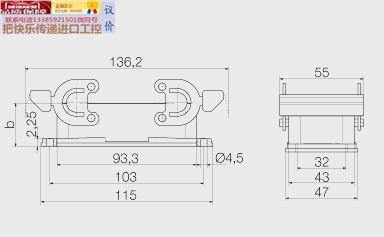 【现货库存】德国魏德米勒重载连接器外壳HDC 16B ABU-120860000 电子元器件市场 连接器 原图主图