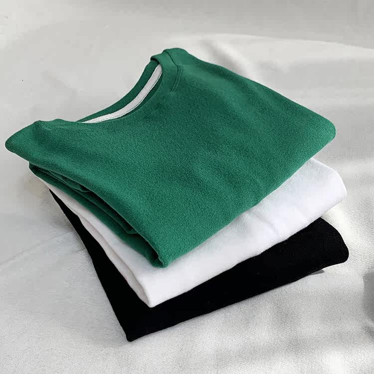 DOMO  春季新款修身三色圆领薄款打底衫长袖短款t恤上衣|msdalam kategori Butik wanita / wanita, baju-T - dari Buy2taobao.com untuk memberikan perkhidmatan ejen Taobao profesional membeli