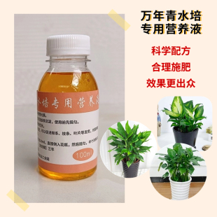 万年青水培专用营养液家用室内阳台盆栽绿植物氮磷钾水溶性花肥料