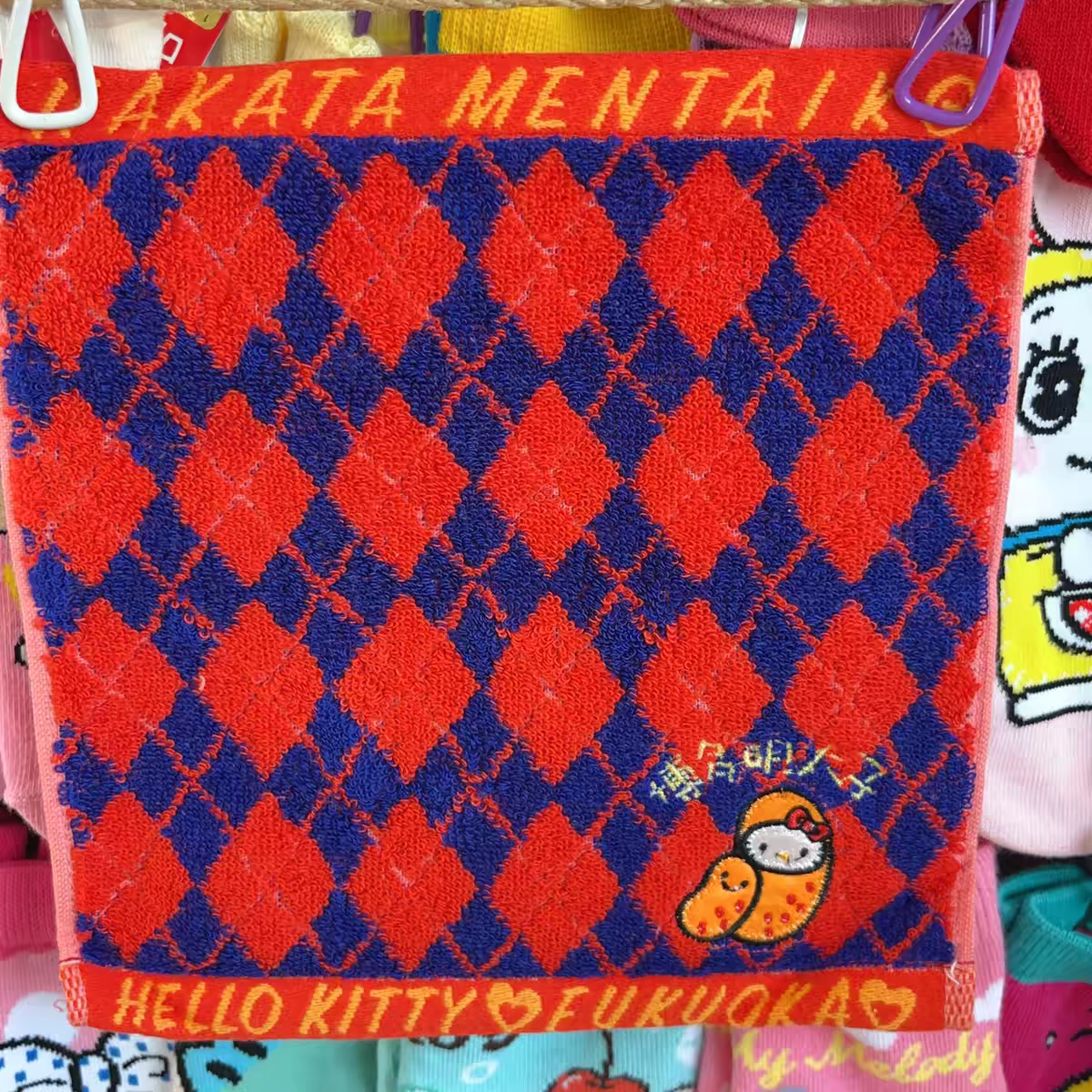 出口可爱方巾hellokitty纯棉小毛巾手帕擦脸巾卡通可爱