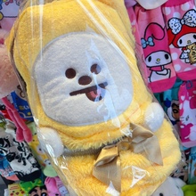 出口日本BT21小黄狗chimmy 小毛毯 兔丸