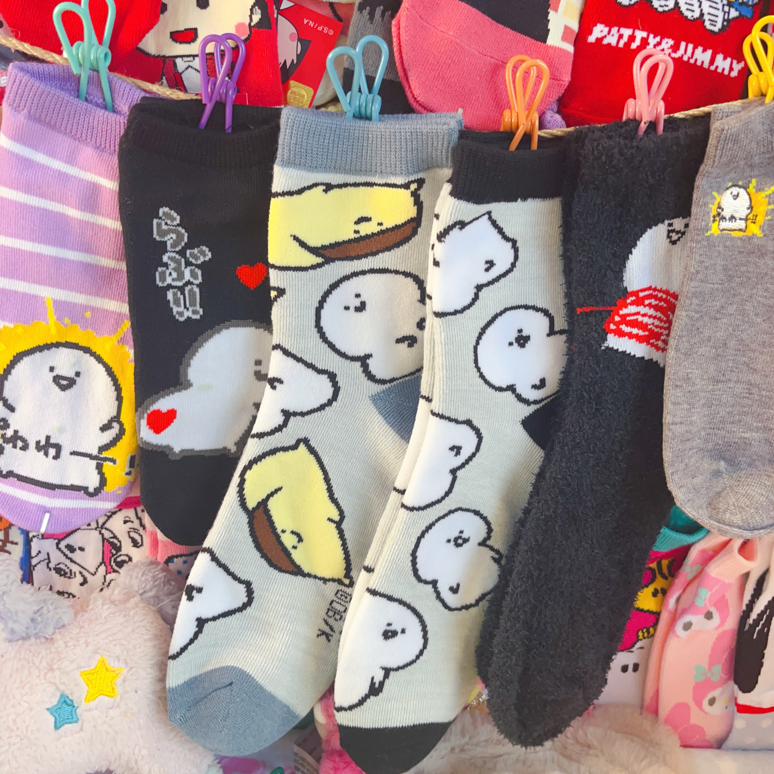 出口日本文具小人短筒女袜可爱短袜文具君文具酱お文具さん,女士内衣/男士内衣/家居服,短袜,淘宝优惠券,粉丝福利购,淘宝优惠卷