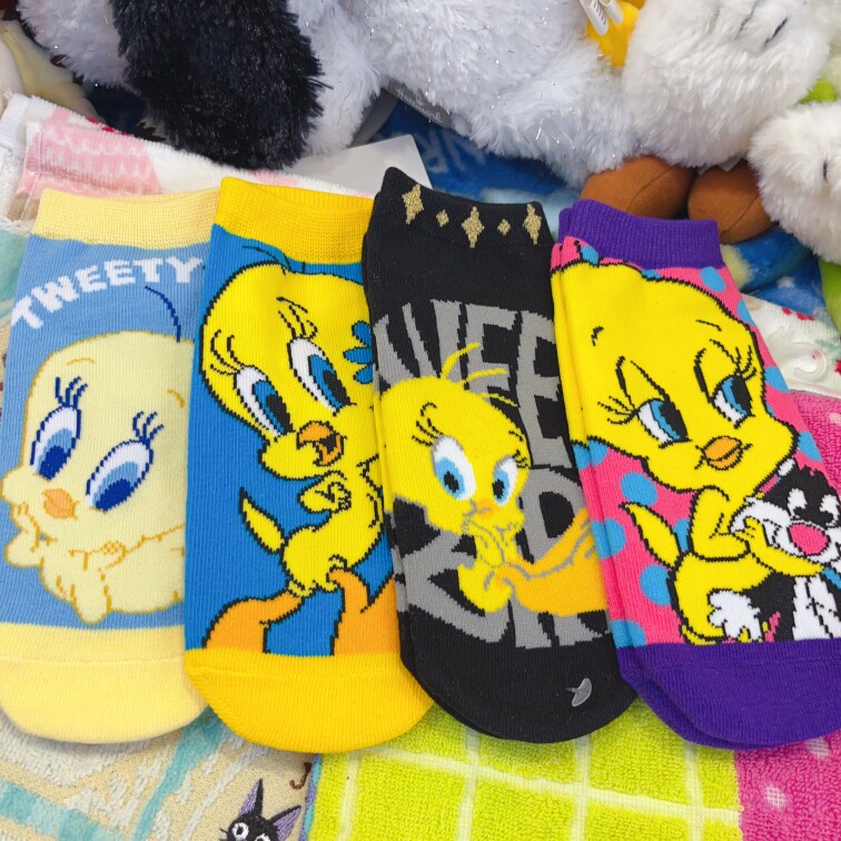 出口日系春秋新品可爱卡通短筒袜崔迪翠儿鸟袜子女袜萌袜短袜女袜