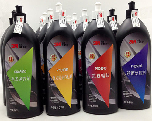 3M汽车漆面划痕修复抛光蜡