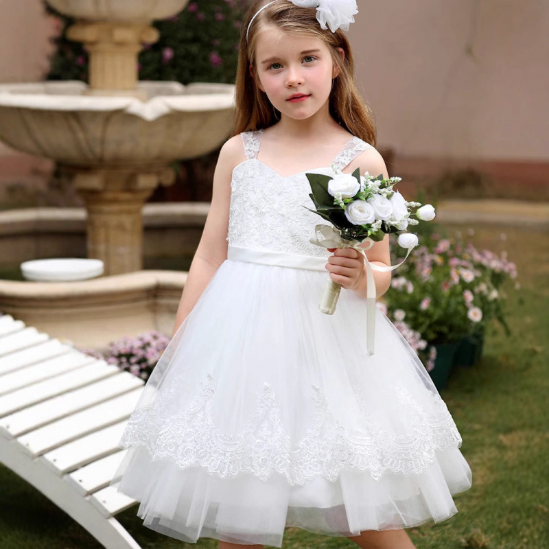 欧美儿童走秀小主持人女童短款表