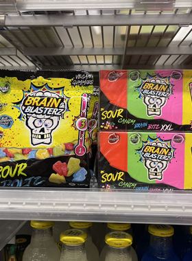 Brain超级酸糖Sour Patch酸粉糖酸甜小人软糖迈克糖儿童糖果零食