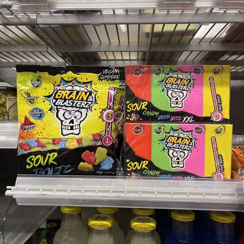 Brain超级酸糖sour迈克小人糖果