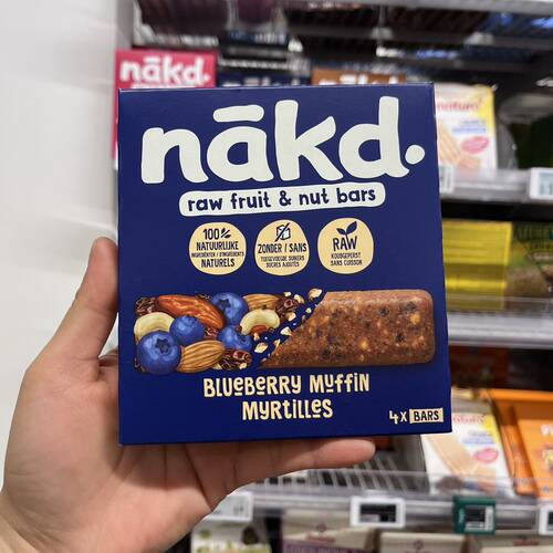 nakd水果坚果能量棒饼干生食棒