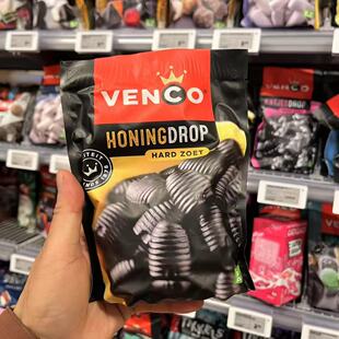 荷兰老牌venco蜂蜜甘草糖微甜猫肉桂经典口味润喉糖软糖大料