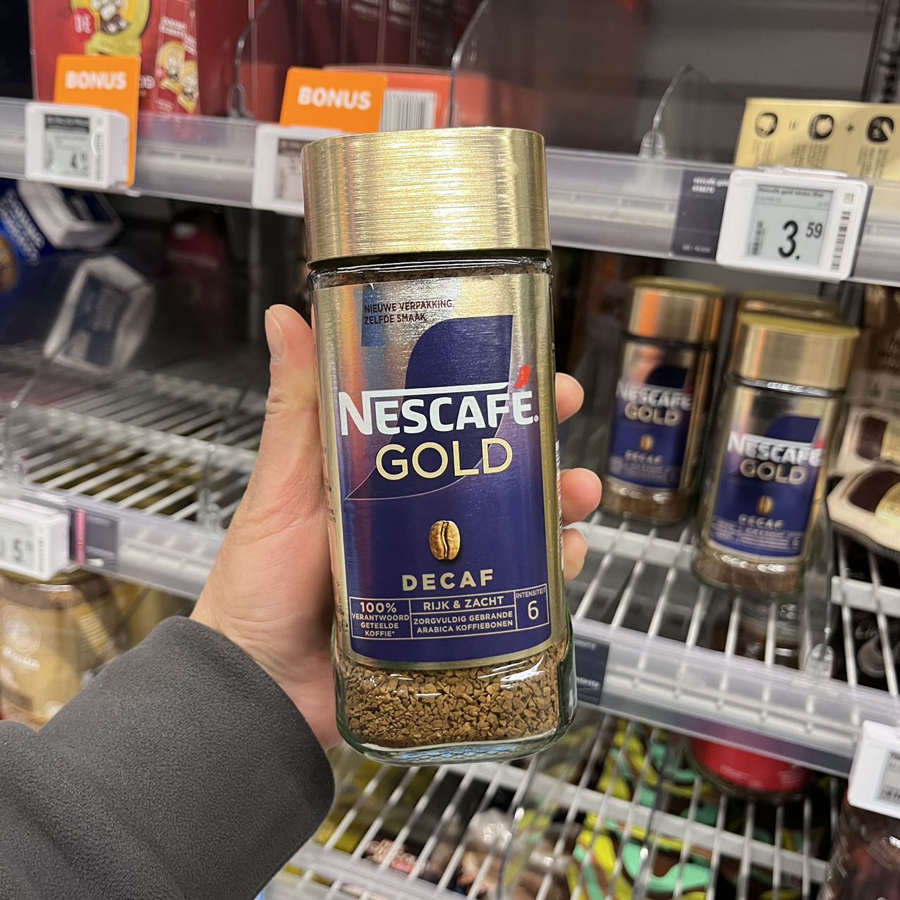 现货法国nescafe雀巢速溶咖啡粉