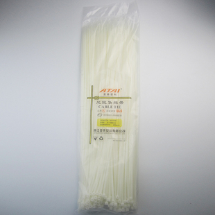 打包带 自锁尼龙 亚泰塑料 250条 扎带 500 宽4.2mm 尼龙扎带